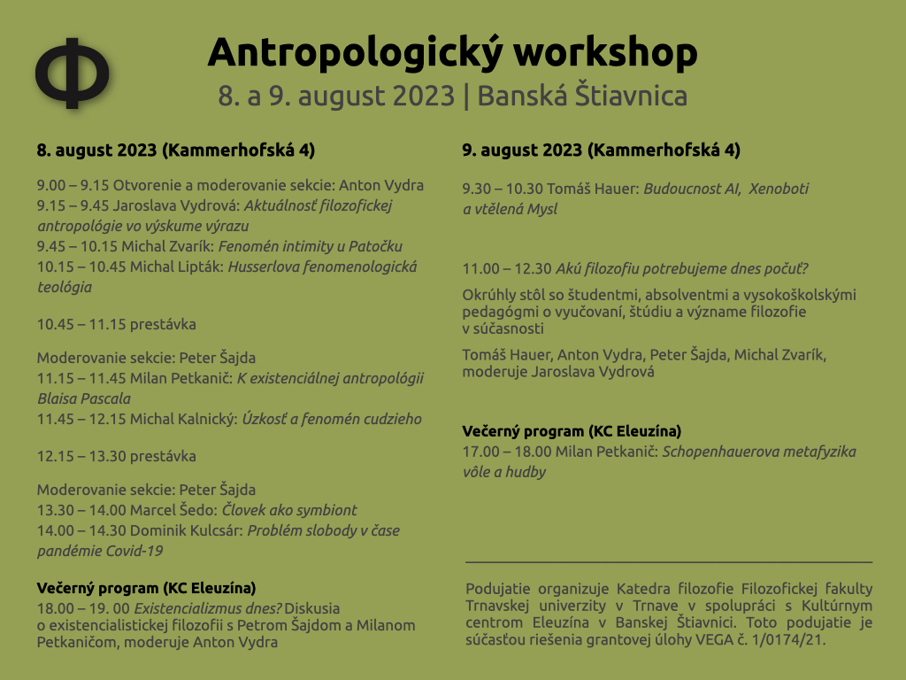 Antropologicky workshop 2023