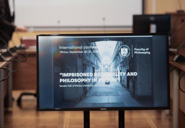 Imprisoned Rationality and Philosophy in Prison (photo by Katažyna Polubinska)