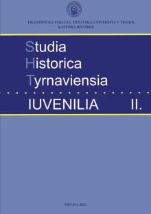 Studia Historica Tyrnaviensia Iuvenilia II. 
